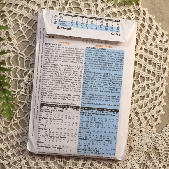 Victorian Era Style Costume Dress Pattern Unused - Picture 4 of 16